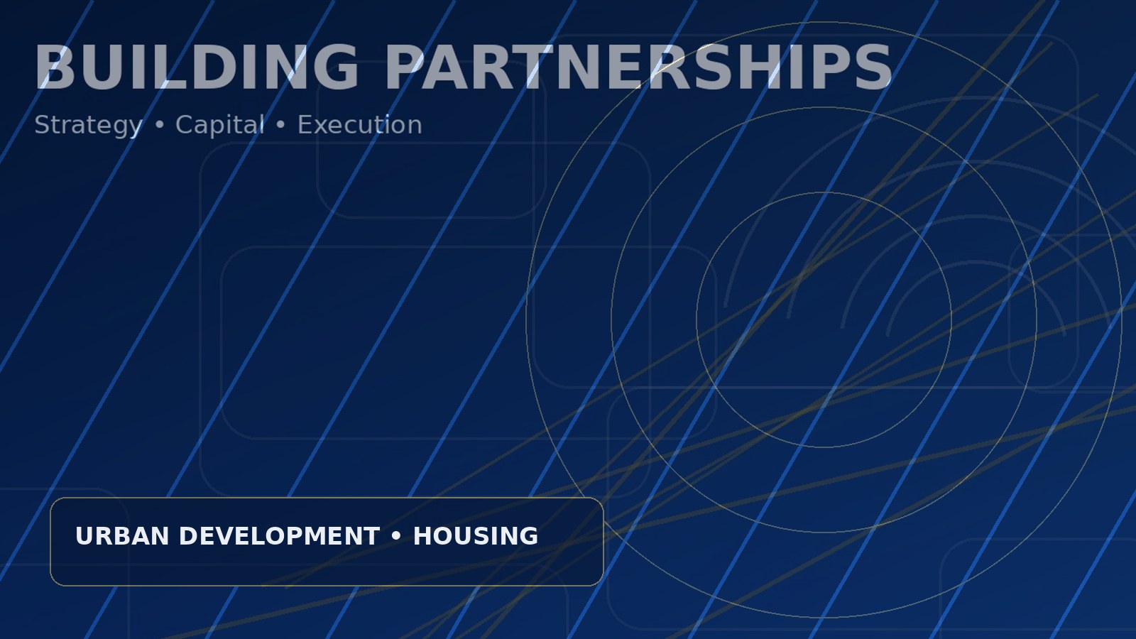 Urban Development & Housing